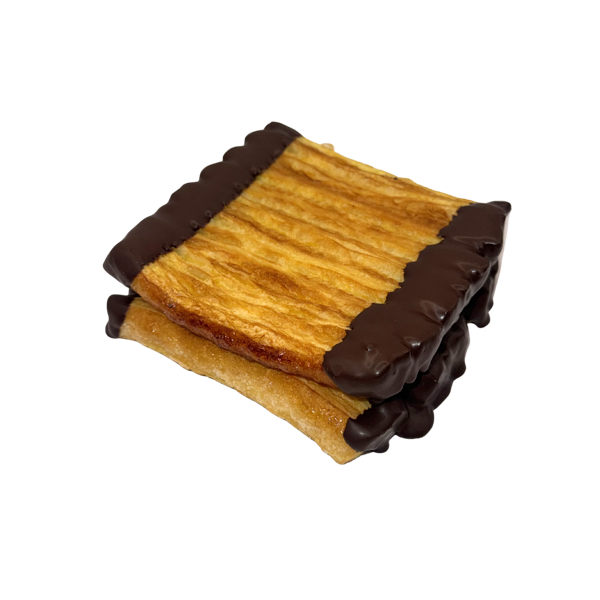 Palmier de choc./ Chocolateed Puff