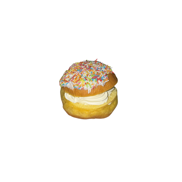 Sprinkle Cream Donut
Donut Chantilly & Sprinkles
